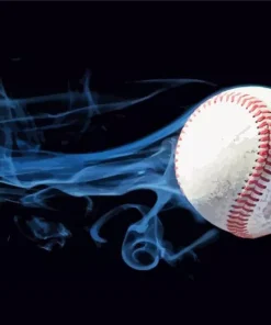 Smoke Baseball Diamond Painting