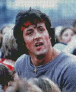 Sylvester As Rocky Diamond Painting
