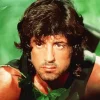 Sylvester Stallone As John Rambo Art Diamond Painting