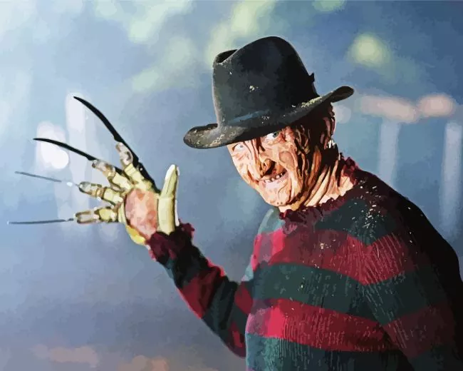 the A Nightmare on Elm Street character Diamond By Numbers The A Nightmare On Elm Street Character Diamond Painting