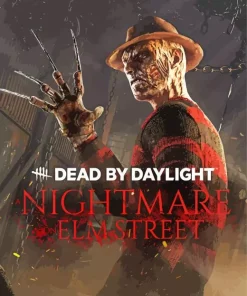 the A Nightmare On Elm Street Horror Movie Diamond Painting