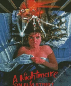 The A Nightmare On Elm Street Poster Diamond Painting