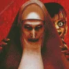 The Nun And Annabelle Diamond Painting