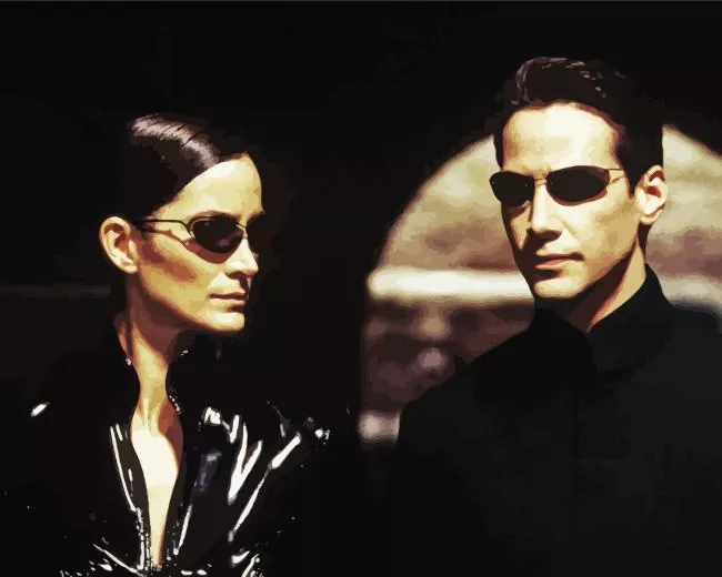 vintage Matrix characters Diamond Dotz Vintage Matrix Characters Diamond Painting