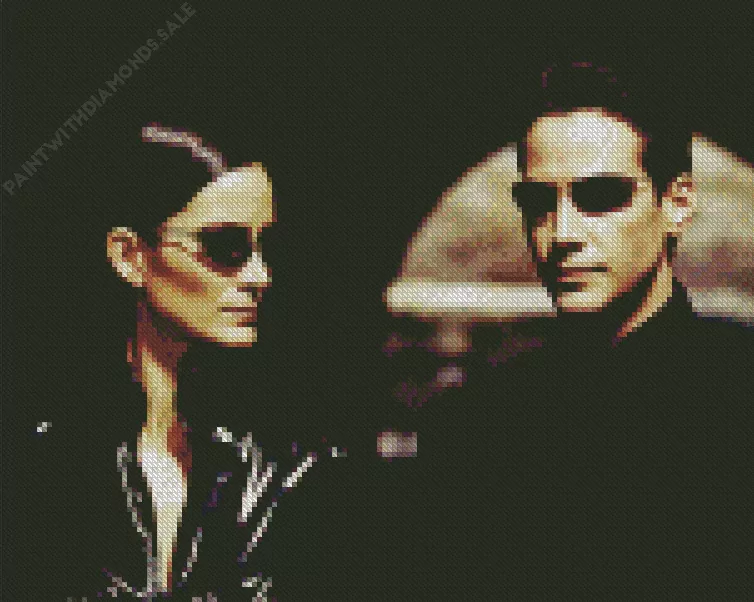 vintage Matrix characters Diamond Paintings Vintage Matrix Characters Diamond Painting