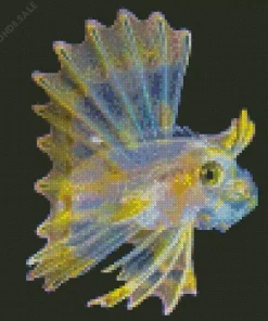 Yellow Lionfish Diamond Painting