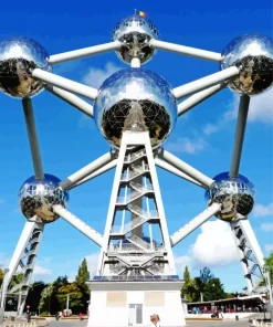Atomium Brussels Diamond Painting