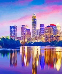 Austin Reflection Diamond Painting