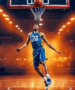 Basketball Athlete Diamond Painting