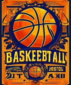Basketball Poster Diamond Painting