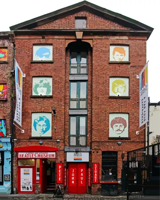 Beatles Story Museum Diamond By Numbers Beatles Story Museum Diamond Painting
