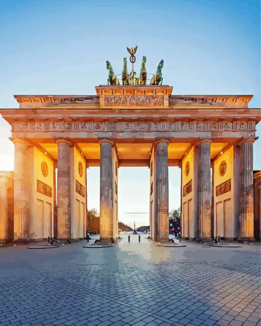 Berlin landmark Diamond Paintings Berlin Landmark Diamond Painting