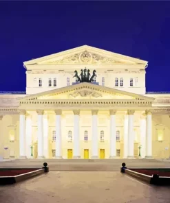 Bolshoi Theatre Moscow Diamond Painting