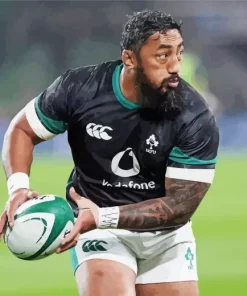 Bundee Aki Rugby Player Diamond Painting
