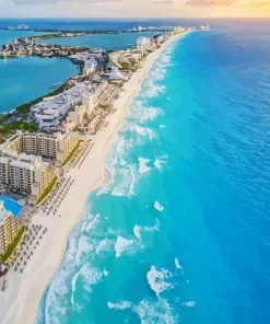 Cancun Beach Diamond Painting