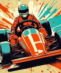 Car Racing Diamond Painting