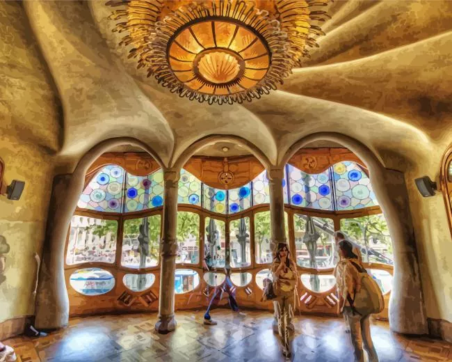 Casa Batllo Diamond Paintings Casa Batllo Diamond Painting