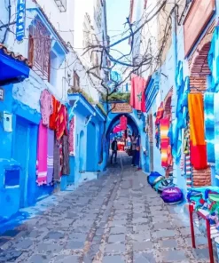 Chefchaouen Morocco Diamond Painting