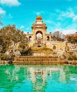 Ciutadella Park Barcelona Diamond Painting
