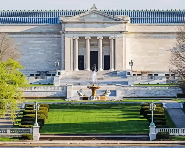 Cleveland Museum of Art Diamond By Numbers Cleveland Museum Of Art Diamond Painting