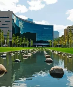 Cleveland City In Ohio Diamond Painting