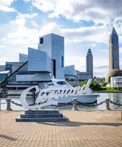 Cleveland Sign Diamond Painting