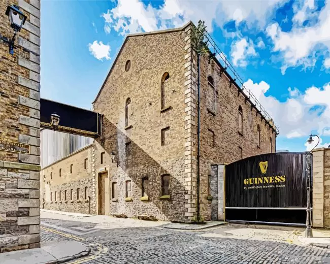 Dublin Guinness Storehouse Diamond By Numbers Dublin Guinness Storehouse Diamond Painting