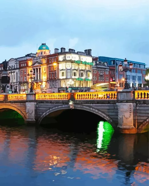 Dublin ireland Diamond By Numbers Dublin Ireland Diamond Painting
