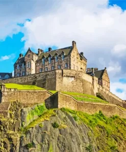 Edinburgh Castle Diamond Painting
