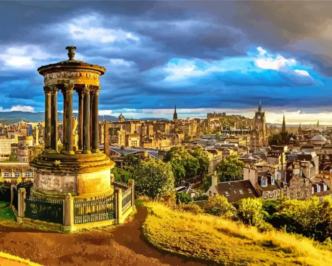 Edinburgh Diamond By Numbers Edinburgh Diamond Painting