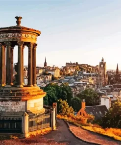 Edinburgh Scotland City Diamond Painting