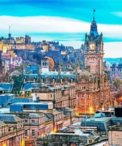 Edinburgh City Diamond Painting