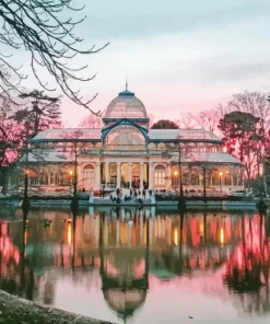 El Retiro Park Diamond Painting
