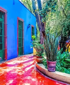 Frida Kahlo Museum Diamond Painting