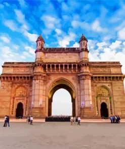 Gateway Of India Mumbai Building Diamond Painting
