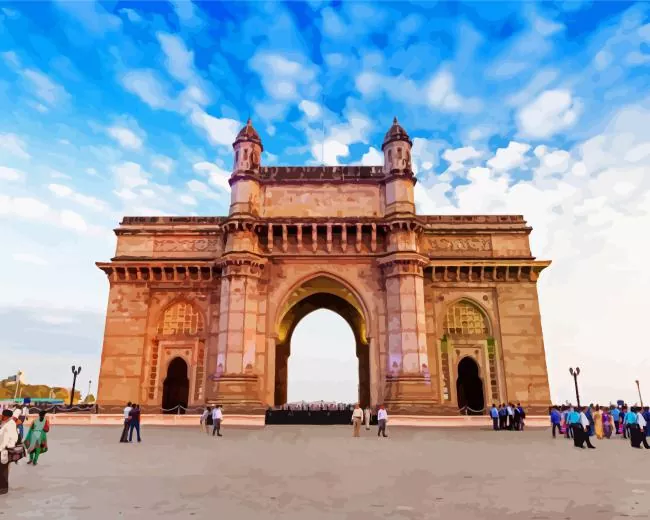 Gateway Of India Mumbai building Diamond Paints Gateway Of India Mumbai Building Diamond Painting