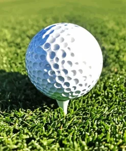 Golf Ball Close Up Diamond Painting