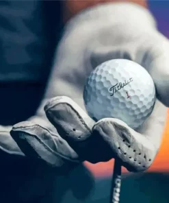 Golf Ball In Hand Diamond Painting