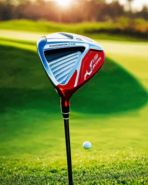Golf club Diamond By Numbers Golf Club Diamond Painting