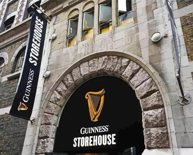Guinness Storehouse Dublin Diamond By Numbers Guinness Storehouse Dublin Diamond Painting