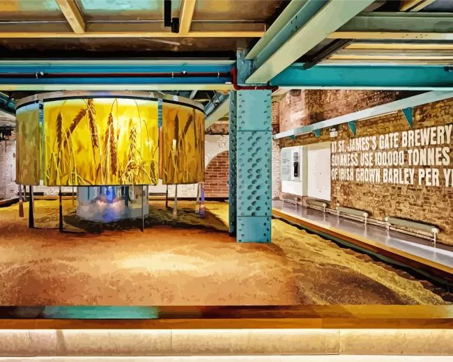 Guinness Storehouse in Dublin Diamond By Numbers Guinness Storehouse In Dublin Diamond Painting