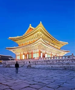 Gyeongbokgung Palace Seoul Diamond Painting