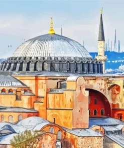 Hagia Sophia Grand Mosque Istanbul Diamond Painting