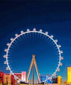 High Roller Wheel Diamond Painting