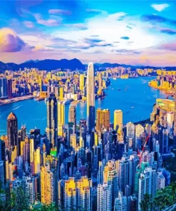 Hong Kong City Diamond Painting
