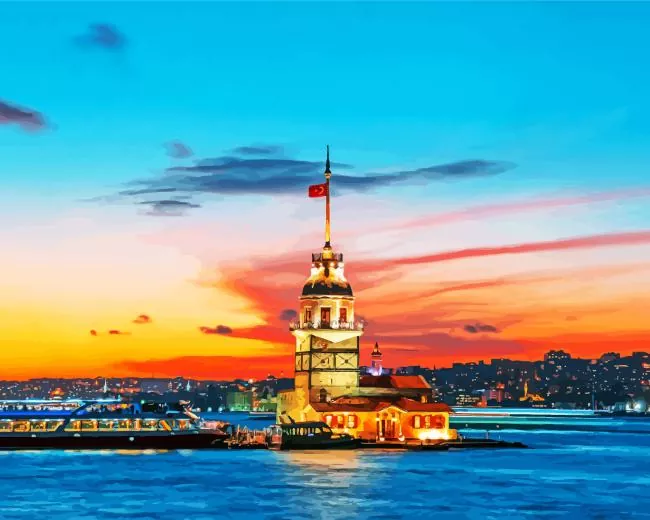 Istanbul Turkey Diamond Paintings Istanbul Turkey Diamond Painting
