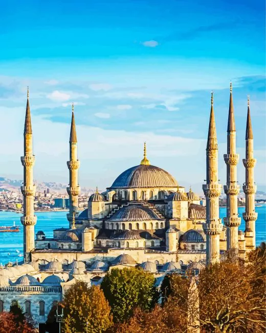 Istanbul building Diamond Paintings Istanbul Building Diamond Painting