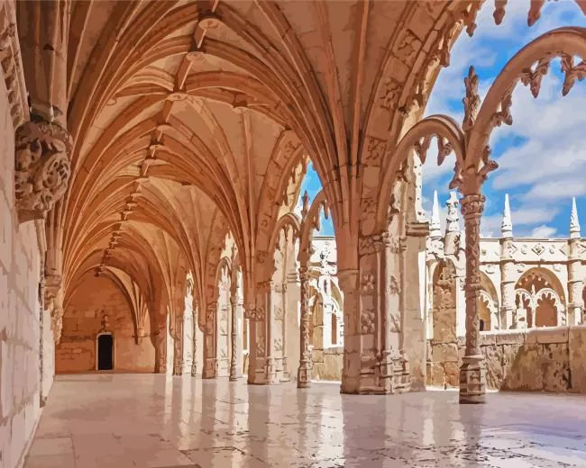 Jeronimos Monastery Diamond Paints Jeronimos Monastery Diamond Painting