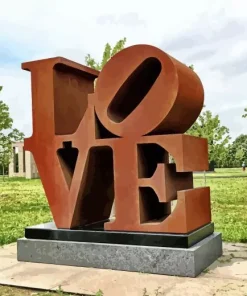 LOVE At The Minneapolis Sculpture Garden Diamond Painting