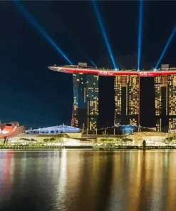 Marina Bay Sands Singapore Diamond Painting